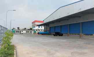 Dijual Gudang Loading Dock Kawasan Industri MM2100 Cibitung