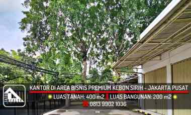 Kantor Komersial di Area Bisnis Kebon Sirih, Tanah Abang