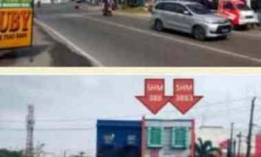 Dijual Ruko Depan 0 Raya Sangat Strategis Surat SHM, Medan