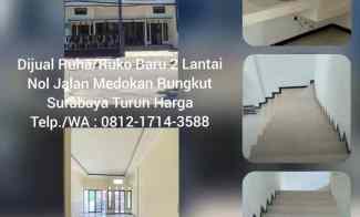 Jual Rumah Medokan Surabaya untuk Usaha 2 Lantai Turun Harga