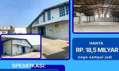 Gudang / Properti Industri Cipadang Manah, Padalarang, Bandung Bara
