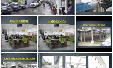 dijual ruko gudang kantor pasarminggu