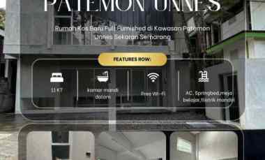 Kost Eksklusif Baru Patemon Unnes Fasilitas Lengkap Siap Jalan