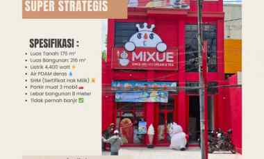 Dijual Cepat Ruko Super Strategis Pertigaan Ciluncat, Soreang, Bandu
