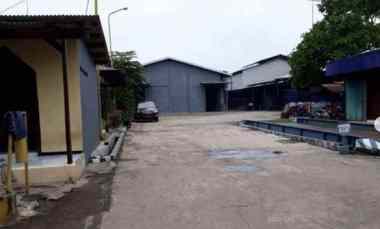 Dijual Gudang Luas Tanah 1.7 Ha, Kondisi Kosong Siap Pakai