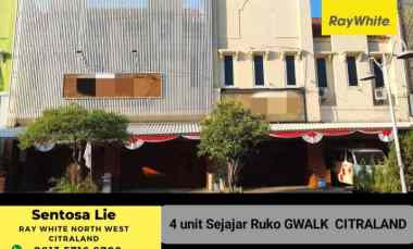 dijual ruko gudang kantor ruko sentra taman gapura