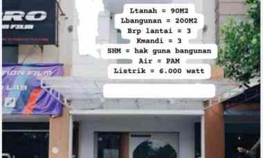 Dijual Ruko Taman Cemara Harapan Indah Traffic Ramai Siap Pakai