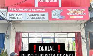 Dijual Ruko Investasi Dikota Bekasi Harapan Jaya sudah Ada Penyewa