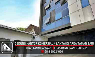 Gedung Kantor 6 Lantai Komersial di Taman Sari, Jakarta Barat