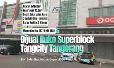 Komersial Dijual di Tangcity, Tangerang