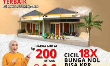 dijual rumah 2 lantai harga 500 jutaan