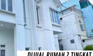 dijual rumah 2 lantai lokasi angkatan 66 belakang ptc