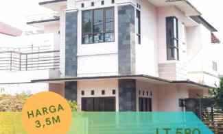 Dijual Rumah 2 Lantai Udara Sejuk