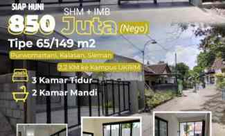 dijual rumah 6 menit ke kampus ukrim