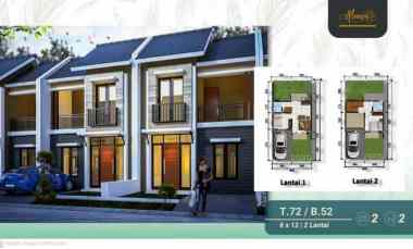 Dijual Rumah Alana Regency Tambak Oso