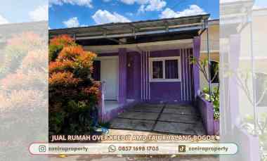 Rumah Dijual Over Kredit 79 JT dekat Stasiun KRL Bojonggede