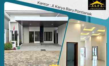 dijual rumah ampera the green iconia kota pontianak