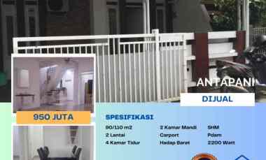 dijual rumah antapani