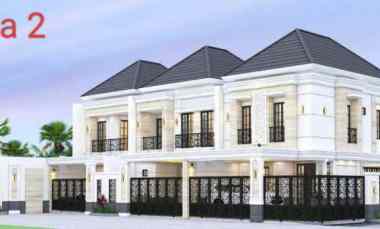 Rumah American Classic Lebar 7 Araya Galaxy Bumi Permai Row 4 Mobil