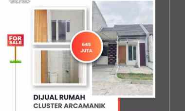 Rumah di Cluster Arcamanik Murah 600 Jutaan, Akses Strategis