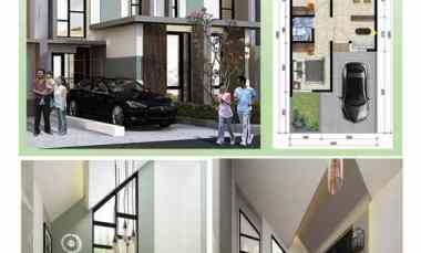 dijual rumah aryana karawaci tangerang