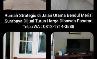 Rumah Dijual Bendul Merisi Surabaya Dibawah Pasaran, 0812.1714.3588