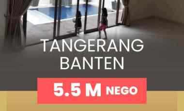 Rumah Tangerang Banten 3 Lantai Full Furnished dekat Mall Tangcity