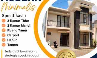 Rumah Modern 2 Lantai Lokasi di Banjararum Singosari Malang