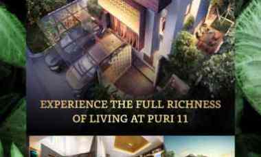 dijual rumah baru di heritage residence at puri 11