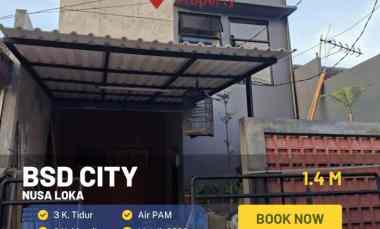 Dijual Rumah Baru Elegan di BSD Nusa Loka