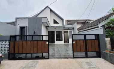 dijual rumah baru modern scandinavian dalam komplek