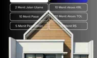 Dijual Rumah Baru Singosari Malang, Pinggir Jalan Aspal