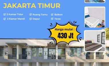 Rumah Minimalis 2 lantai Minihouse Batu Ampar 2 Kramatjati Jakarta Timu