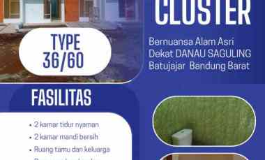 Rumah Baru di Batujajar Bandung Barat Siap Huni Bebas Banjir Alam Asri