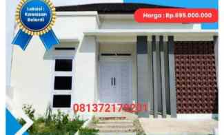 dijual rumah belakang transmart