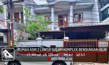 Rumah Asri Hijau dalam Komplek Bendungan Hilir, Jakarta Pusat