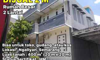 dijual rumah besar 2 lantai di ngaliyan semarang