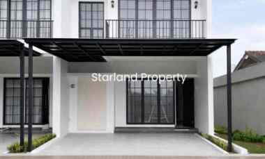 Rumah Siap Huni Konsep Klasik Modern Full Bata Merah di Bintaro