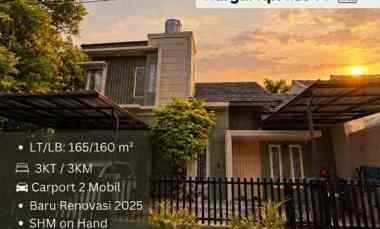 Dijual Rumah Posisi Hook di Bukit Golf Riverside Cibubur