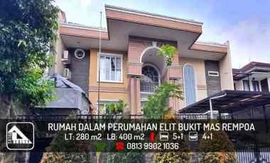 dijual rumah bukit mas rempoa