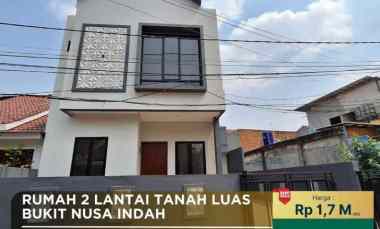 S723.Rumah 2 Lt Strategis Antara BSD Bintaro Tanah Luas di CIputat