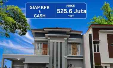 Jual Rumah Megah 2 Lantai Selatan Terminal Klaten Cuma 500 Jutaan