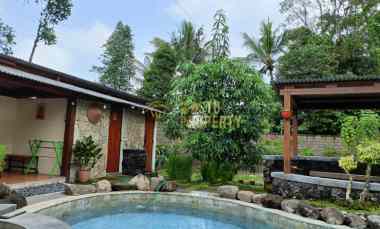 Villa Strategis Tanah Luas di Pakem Sleman, Private Pool
