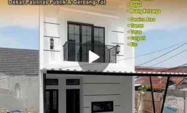 Townhouse Ceger Cipayung Jakarta Timur 5menit Pintu Tol