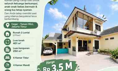 Rumah Second Luas di Ceger Cipayung Jakarta Timur dekat Taman Mini