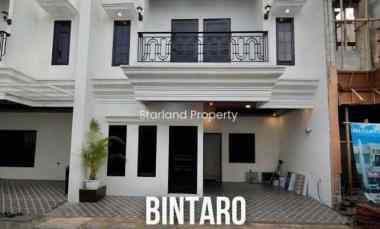 Rumah 2 Lantai Classic Modern Strategis Dikawasan Bintaro Tangsel