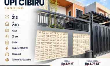 Turun Harga Rumah Siap Huni dekat Kampus Upi Cibiru, Bandung