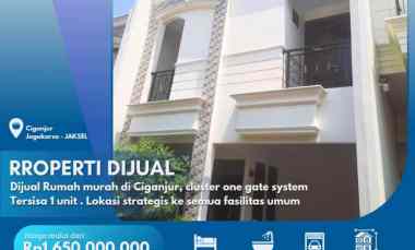 dijual rumah ciganjur