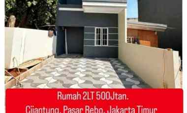 Rumah 2 lantai 500 jutaan Cijantung Pasar Rebo Jakarta Timur