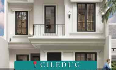 Rumah 2 Lantai Classic Modern Murrah Dikawasan Komplek Ciledug